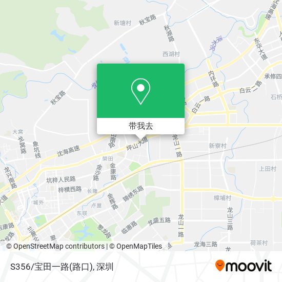 S356/宝田一路(路口)地图