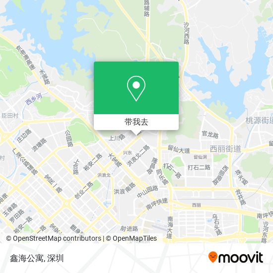鑫海公寓地图