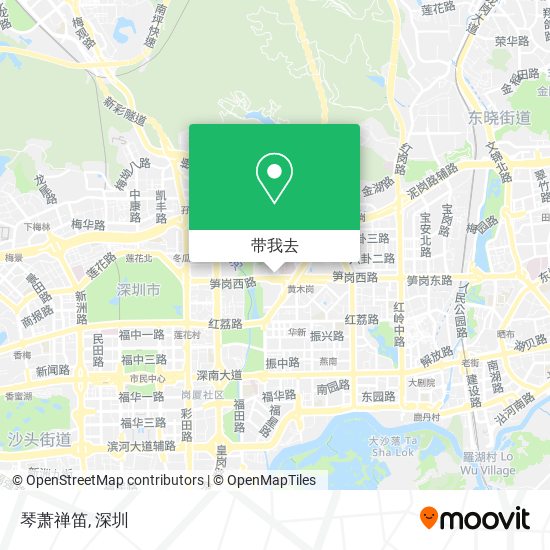 琴萧禅笛地图