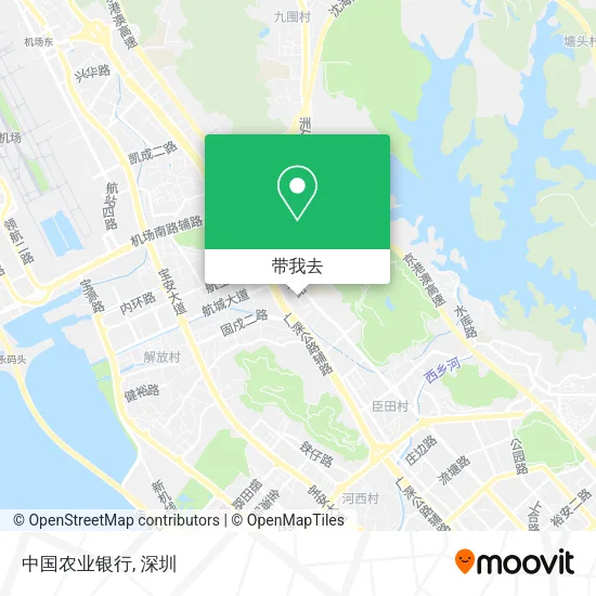 中国农业银行地图