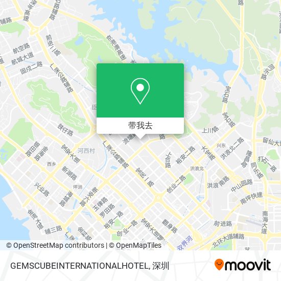 GEMSCUBEINTERNATIONALHOTEL地图