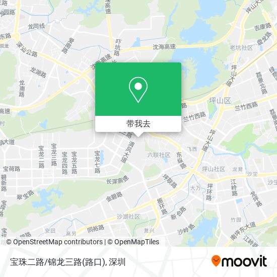 宝珠二路/锦龙三路(路口)地图