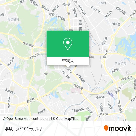 李朗北路101号地图