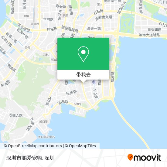深圳市鹏爱宠物地图