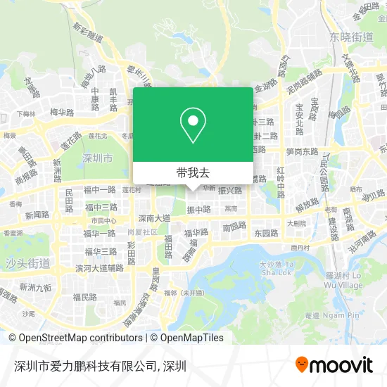 深圳市爱力鹏科技有限公司地图