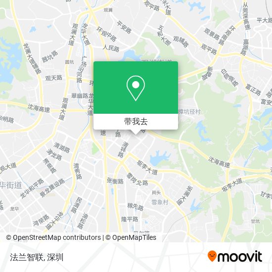 法兰智联地图