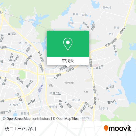 楼二工三路地图