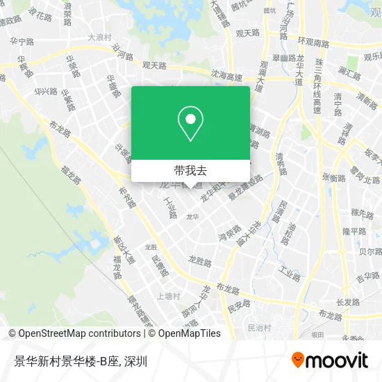 景华新村景华楼-B座地图