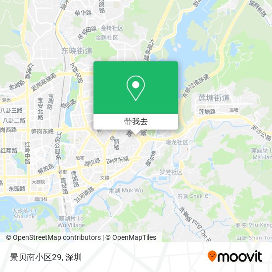 景贝南小区29地图