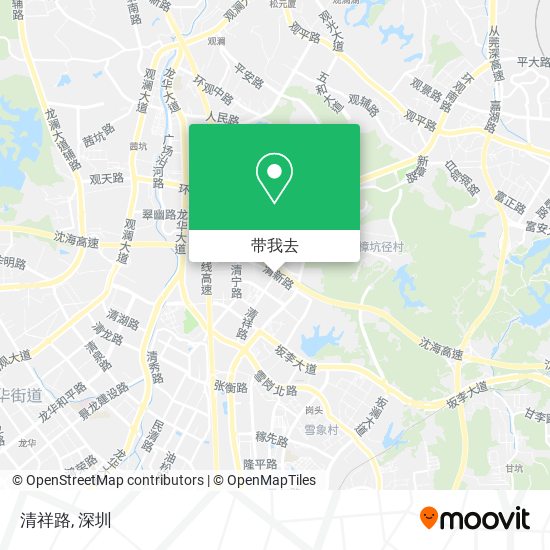 清祥路地图