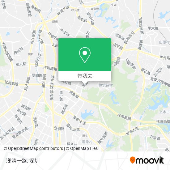 澜清一路地图