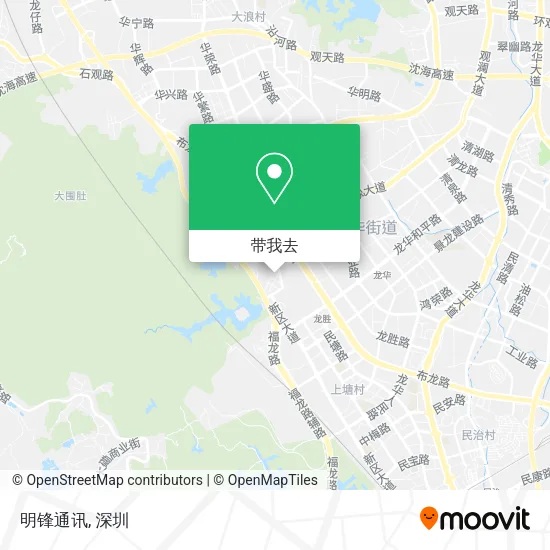 明锋通讯地图