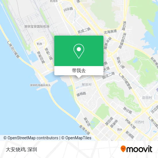 大安烧鸡地图