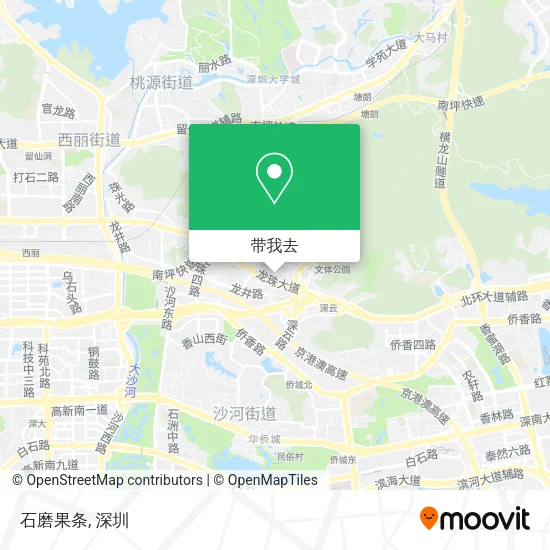 石磨果条地图