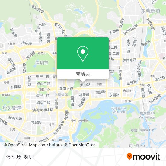 停车场地图