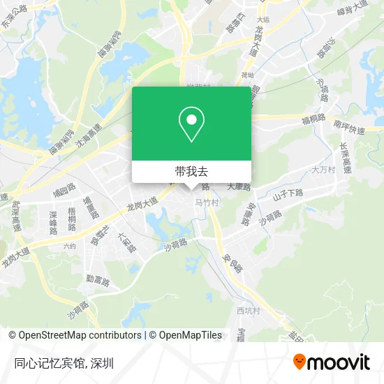 同心记忆宾馆地图