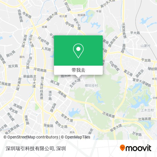 深圳瑞引科技有限公司地图