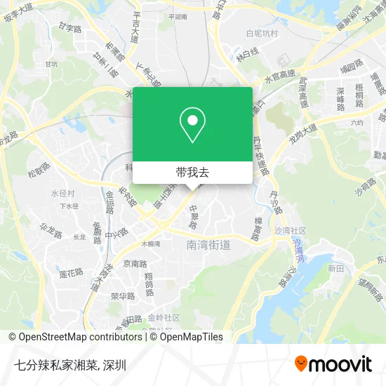 七分辣私家湘菜地图