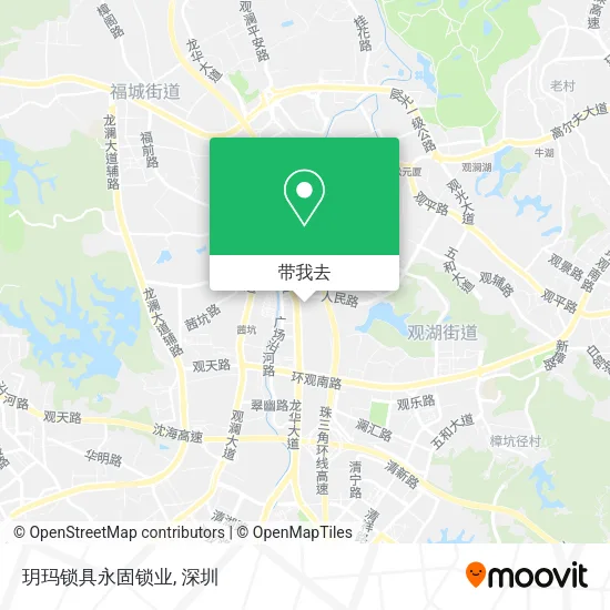 玥玛锁具永固锁业地图