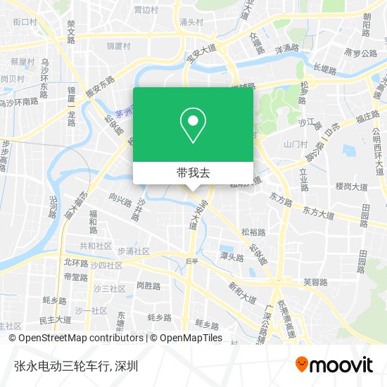 张永电动三轮车行地图