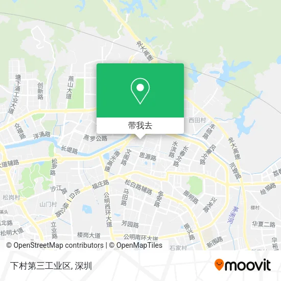 下村第三工业区地图