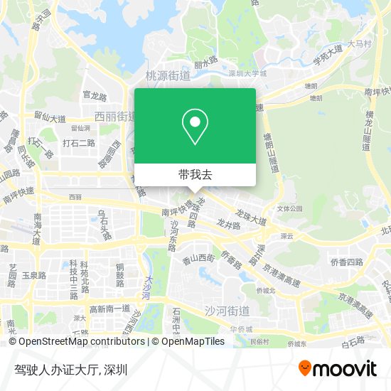 驾驶人办证大厅地图
