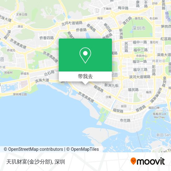 天玑财富(金沙分部)地图