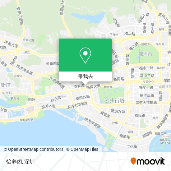 怡养阁地图