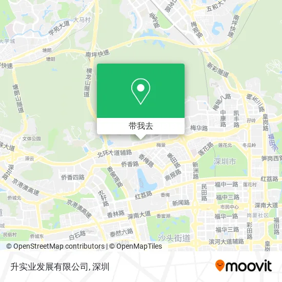升实业发展有限公司地图