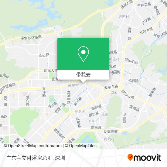 广东宇立淋浴房总汇地图