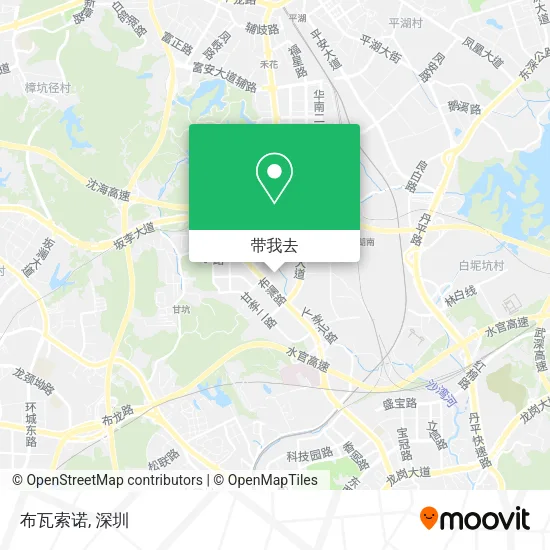 布瓦索诺地图