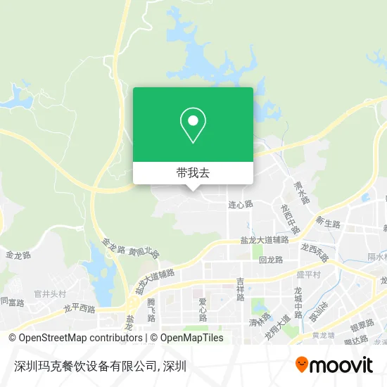 深圳玛克餐饮设备有限公司地图
