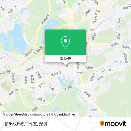 横岗玫琳凯工作室地图