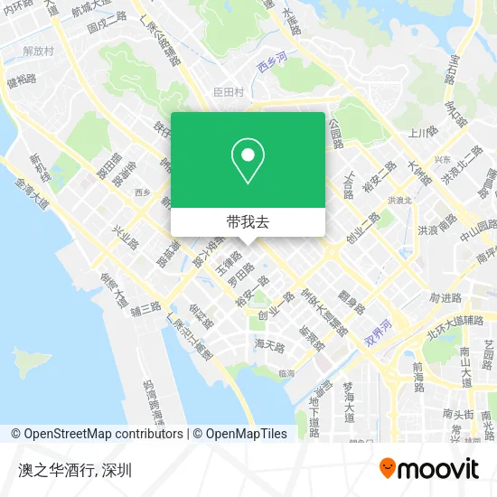 澳之华酒行地图