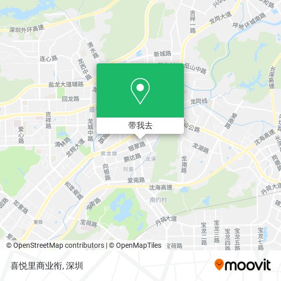 喜悦里商业衔地图