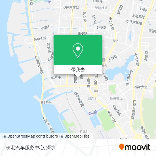 长宏汽车服务中心地图