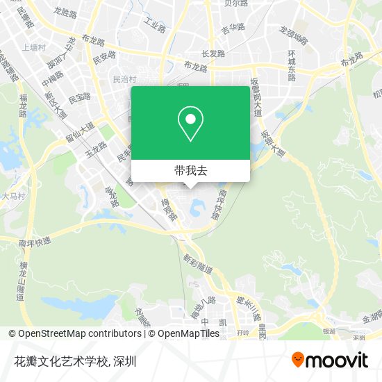 花瓣文化艺术学校地图
