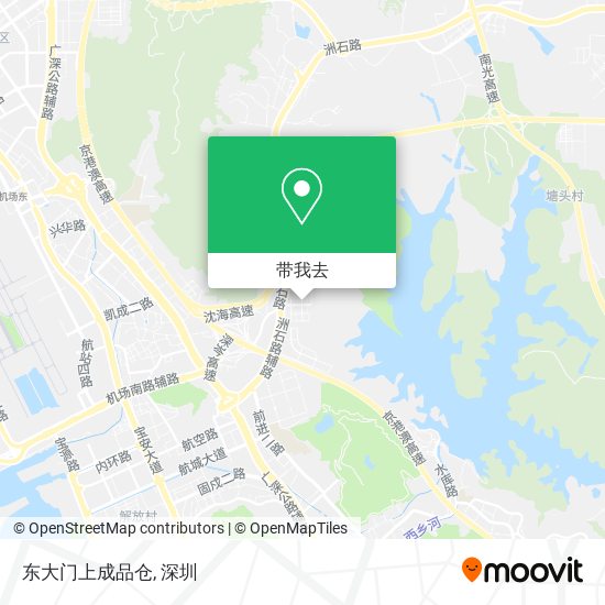 东大门上成品仓地图