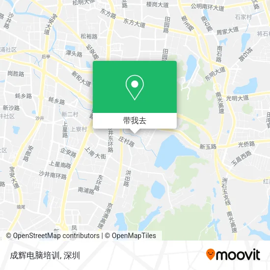 成辉电脑培训地图