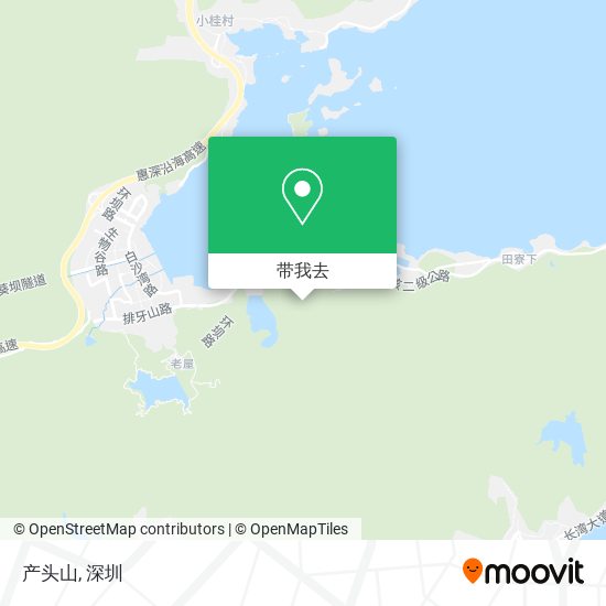 产头山地图