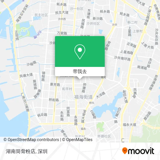 湖南筒骨粉店地图
