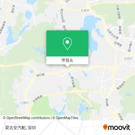 梁吉安汽配地图