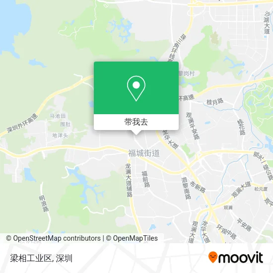 梁相工业区地图