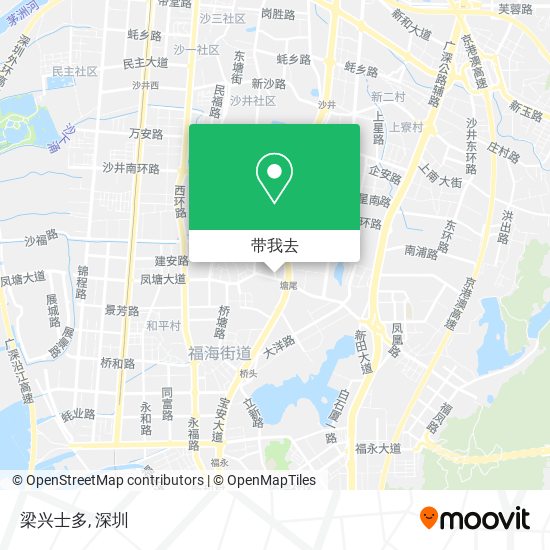 梁兴士多地图
