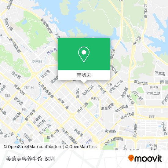 美蕴美容养生馆地图
