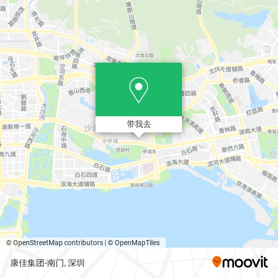 康佳集团-南门地图