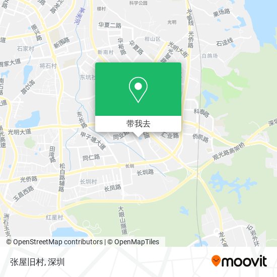 张屋旧村地图