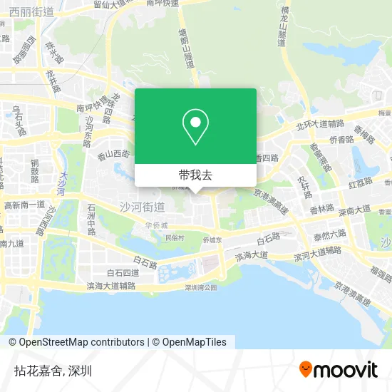 拈花嘉舍地图