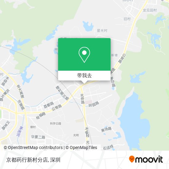 京都药行新村分店地图