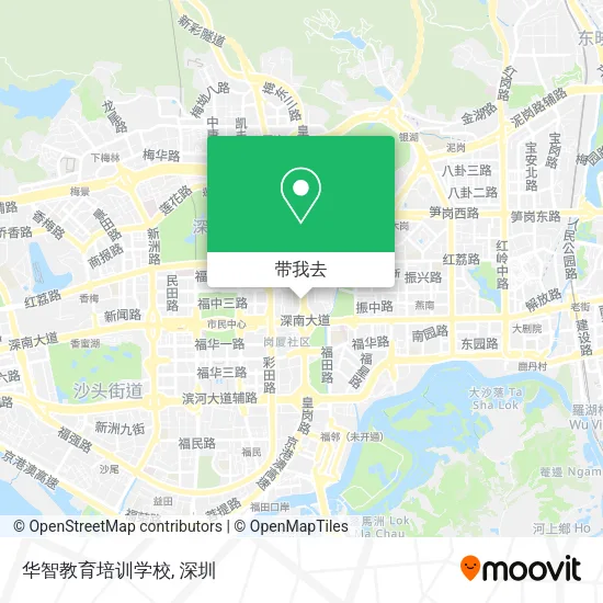 华智教育培训学校地图